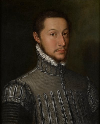 Portrait of a Gentleman in a Pearl-Gray Jerkin by Unbekannt Unbekannt